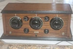 United Engine Co. Radio Lark Model Receiver 1925 W/ Tubes Tested, Rare. Fixed Price $275.00.