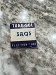 Tung Sol Electron Tube 5AQ5 Nos. Fixed Price $6.00.
