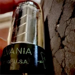 Nos 5Y3GT Sylvania Green Label Rectifier Vacuum Tube. Fixed Price $40.00.