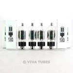True Nos Matched Quad (4) Ge 6CD6GA Usa Gray Plate Vacuum Tubes. Fixed Price $64.92.