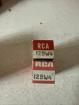 Nos Pair Of 12BW4 Tube Rca Nib Boxed Vintage TU13. Fixed Price $20.00.