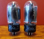 2 X 6L6GC Gray Plates "dd" Getter "made For Mcintosh By Ge" 1963, 1964. Fixed Price $199.00.