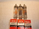 Vintage Nos Rca 6AF3 Vacuum Tubes Lot Of Usa Tested TUB23042. Fixed Price $9.95.