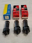 Ge Black Plate Electron Vacuum Amplifier Radio Tube Valve. Fixed Price $42.07.