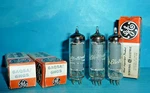 3 General Electric 6AQ5A/6HG5 Tubes Copper Grid Posts Nos/nib Tested. Fixed Price $21.21.