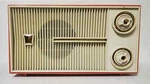 1959 Majestic Venus Am Tube Radio Salmon Pink Near Mint. Fixed Price $475.00.