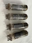 Vintage Quad Of Amperex EL84 6BQ5 Output Tubes Early Getters. Fixed Price $350.00.