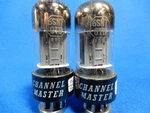 Channel Master Japanese 6SN7GTB Vacuum Tube Pair Amplitrex Tested 96/92 88/69 Lo. Fixed Price $30.00.