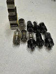 Lot Of Vintage Rca Electron Tung Sol Sylvania Zenith Radio Tv Tubes. Fixed Price $39.85.