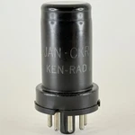 (1) Tested Ken Rad Jan Ckr 6J5 Tube Date Code Y4 Mil Spec VT-94 Triode. Fixed Price $9.95.