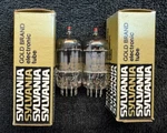2 Nos Nib Matched Sylvania Gb 5814A Audio Tubes. Fixed Price $89.00.
