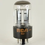 (1) Tested Rca 6SN7GTB Tube Code Gd Apa Foil Halo Black Angled Plates. Fixed Price $24.95.