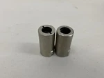 (2) Vintage Vacuum Tube Shield 9 Pin Cinch Elco J Slot 12AX7 12AU7 Radio Amp. Fixed Price $9.99.