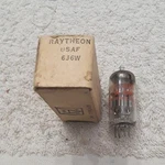 Nos Raytheon Usaf 6J6W Vacuum Tube - Old Military Stock. Fixed Price $10.99.