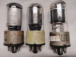 6SK7 Radio Electronic Vacuum Tubes Lot Of 3 Tested. Fixed Price $21.01.