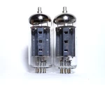 Matched Pair Svetlana 6P45S Winged 6KG6 Valve Power Tubes 6N45 EL519-TEST Nos. Fixed Price $36.24.