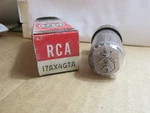 Rca 17AX4GTA Tube. Fixed Price $8.00.