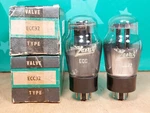 Matched Pair Of Mullard ECC32 ( 6SN7) Nos Nib Vacuum Tubes. Fixed Price $1200.00.