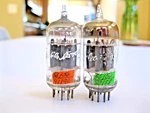 12AU7A/ECC82 Audio Vacuum Tubes Gray Plate Getter Copper Post TV-7 Tested. Fixed Price $22.55.