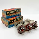 Tungsram Fivre 12SQ7GT Tube, Factory, Copper Rods, Nos. Fixed Price $19.00.