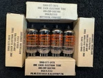Nos Nib Matched Quad Raytheon Jrp 5687 Wa Audio Tubes. Fixed Price $170.10.