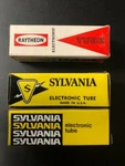 Sylvania & Raytheon Electronic Tube P/n 12BE6 (lot Of 3 Units) Ns Cond # 12959. Fixed Price $60.00.