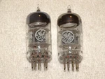 X 6201(JG-12AT7WA)G.E. Tubes*foil Halo Getter*very Strong*bogey +. Fixed Price $48.99.