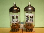 X Tube (1 Pair) ECC801S Siemens Nos Sel. By TV7 Eq. Mullard CV4024 E81CC 12AT7. Fixed Price $162.44.