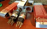 2 Zenith Rca Radiotron 38 Tubes Hour Glass Coke Bottle Tested Good Usa. Fixed Price $17.98.