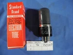 VT-107A JAN-CHS-6V6GT/G Sylvania Smoked Glass Tube (tested W/ TV-7D/U). Fixed Price $29.99.