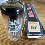 1 X EM87 Mullard Brand. Nos. RC89. Fixed Price $25.00.