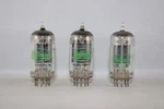 Tight Matched Trio 1962 Sylvania Usa 12AX7 ECC83 Test Very Strong 100% New Nos. Fixed Price $149.00.