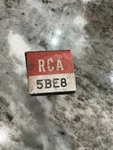 Rca Electron Tube 5BE8 Nos. Fixed Price $6.00.