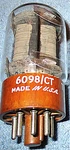 Tung-sol 6098 Aka 6AR6 Vacuum Tube 1952 Vintage 21-WATT Power Tetrode. Fixed Price $20.00.