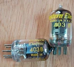 Strong Pair Western Electric 403B 6AK5 Tubes Amplifier Free Ship Best Offer. Fixed Price $39.95.
