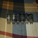 Rca Raytheon American 9 Tube Set 12AV6 12BA6 12BE6 3DT6 12BD6. Fixed Price $30.00.