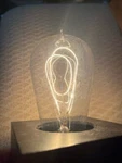 Vintage Nov 8TH 1904 Edison Carbon Filamanent Bulb 32 Cp - Lighting. Fixed Price $39.95.