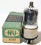 1 National Union 6J7GT Vacuum Tube Tested Nos Calibrated Hickok. Fixed Price $19.95.