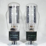 Matched Pair Sylvania 5U4G Hanging Filament Bottom Square Getter Usa Strong. Fixed Price $160.00.