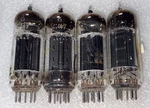Cbs 6CG7 6FQ7 Black Plate O-getter Vacuum Tubes TV7 Tested Strong Nos. Fixed Price $70.00.