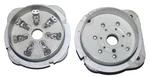 Pair Of Rca UT-106 Ceramic Nos Sockets With Tube Shields For 832, 829. Fixed Price $14.95.