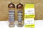 Matched Pair Of Amperex 6227/E80L Gold Pin Nos/nib Vacuum Tubes. Fixed Price $75.00.
