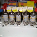 FIVE(5) Match TV7D/U R-test Premium Nosnib Amperex 6661 6BH6 E90F Pentode Tubes. Fixed Price $49.95.