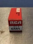 6AN4 Rca Tube Nos Untested. Fixed Price $5.06.