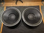 Tad TL-1602 15" Woofers (pair). Fixed Price $5500.00.