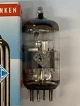 1X Telefunken ECC88 6DJ8 Bottom, West German Maxi Pre 2 Tested = Nos, M0595. Fixed Price $144.95.
