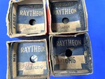 4 Nos Raytheon Radio Tubes Original Boxes. Fixed Price $8.99.