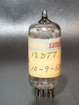 1958 Rare Raytheon Sample 12DT7 12AX7 Black Plate Vacuum Tube Tested Tv. Fixed Price $199.95.