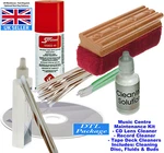 Music Centre Maintenance Kit. Record Brush/fluid, Tape&cd Lens Cleaner, Buds. Uk. Fixed Price $40.32.