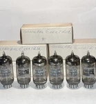 X Strong Jg 12AT7WA 6201 Grey Plates Copper Grid Getter Tubes. Fixed Price $53.72.